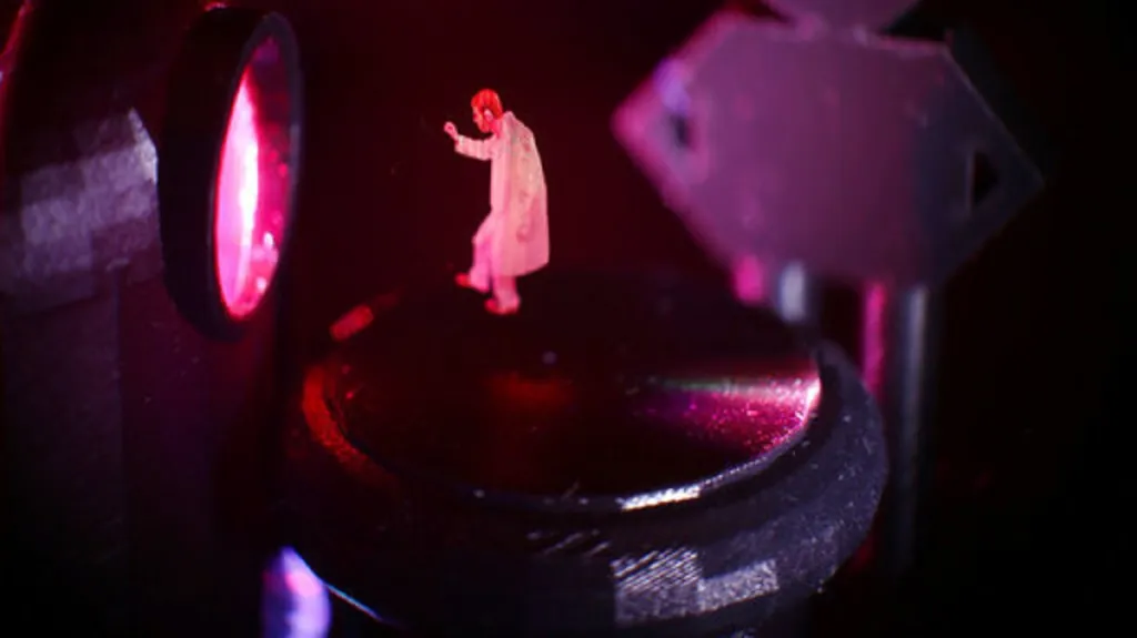 "Jsi má poslední naděje" - v reálném hologramu