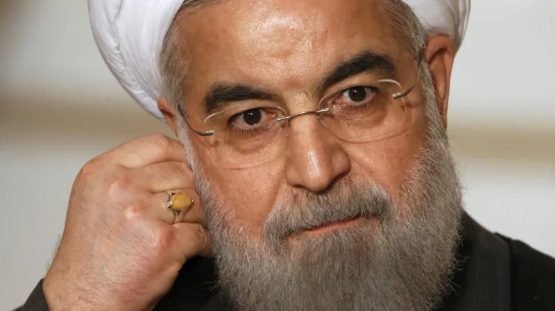 Hasan Rouhání na návštěvě Francie