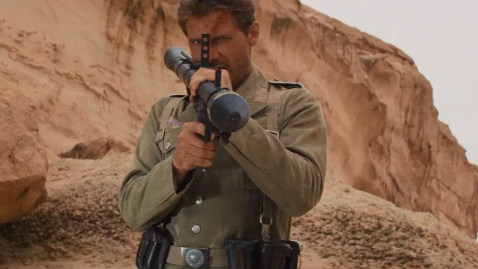 Harrison Ford jako Indiana Jones ve snímku Dobyvatelé ztracené archy