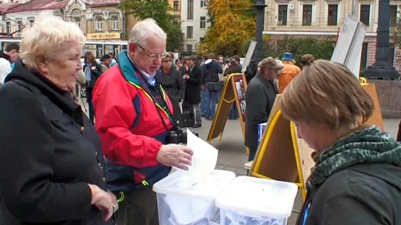 Pouliční volby ruské mimoparlamentní opozice