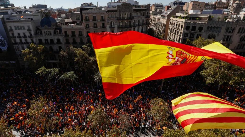 Demonstrace „Všichni jsme Katalánsko"