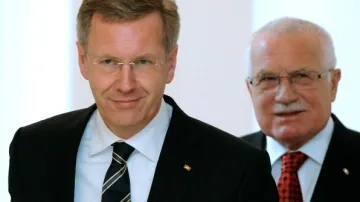 Christian Wulff a Václav Klaus