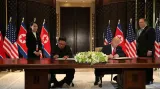 Singapurský summit: Trump s Kimem podepsali společný dokument