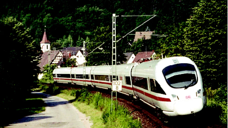 Německý vlak ICE