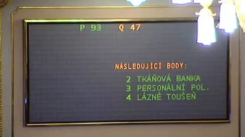 Mimořádná schůze o zdravotnictví