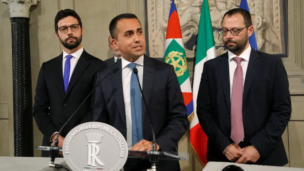 Luigi di Maio oznámil vznik nové vládní koalice