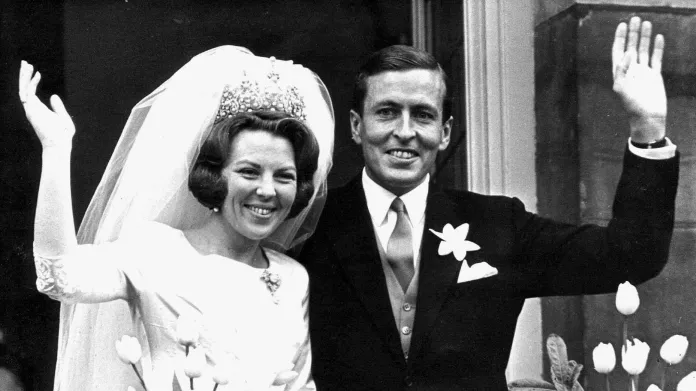 Svatba Beatrix s princem Clausem - rok 1966