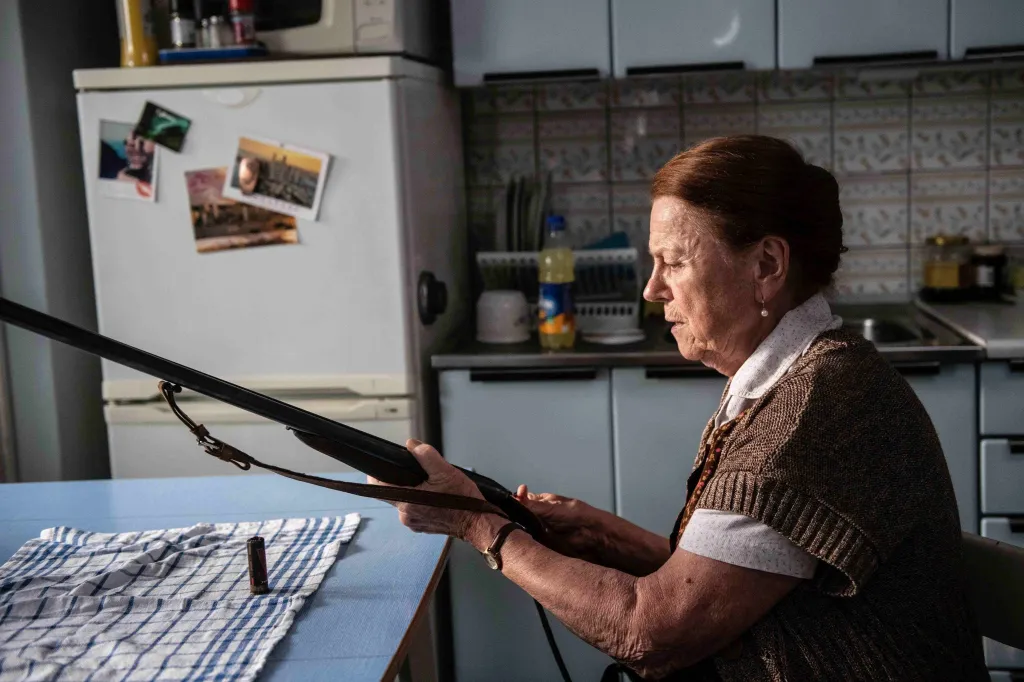 Když se Radek Bajgar rozhodl natočit černou komedii Teroristka (2019), nabídl hlavní roli Ivě Janžurové. Nominaci na Českého lva jí vynesl způsob, jakým ztvárnila penzionovanou učitelku, která se rozhodne vzít spravedlnost do vlastních rukou, když místní komunitu terorizuje arogantní podnikatel