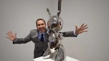 Jeff Koons a jeho Králík