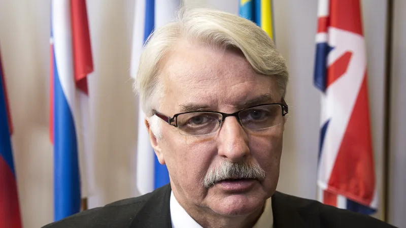 Polský ministr zahraničí Witold Waszczykowski