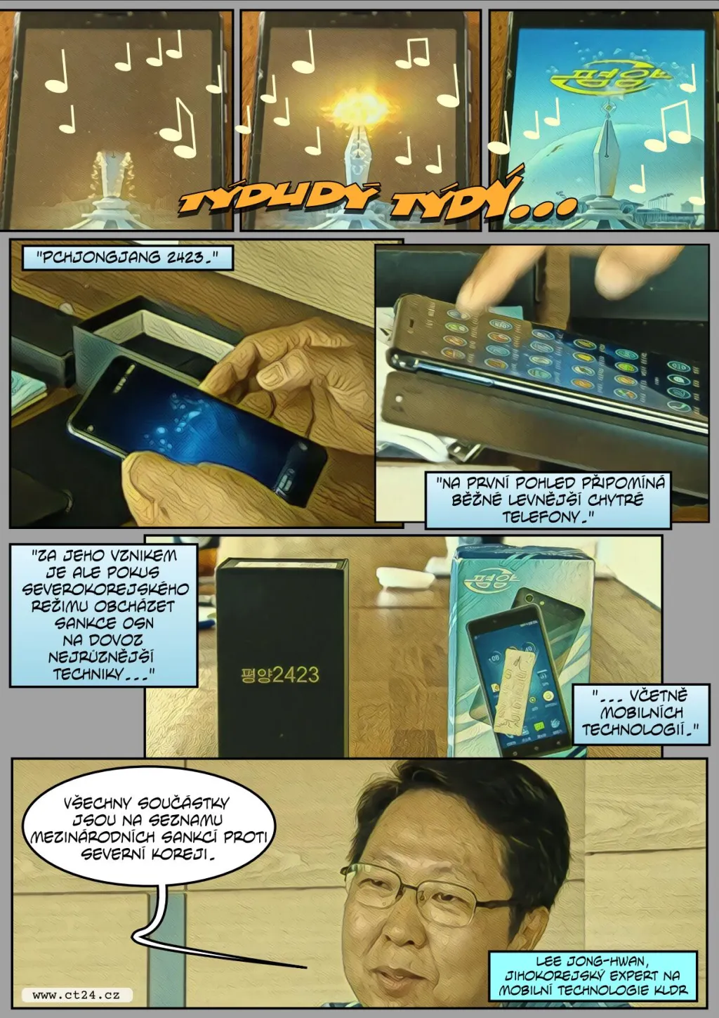 Severní Korea sestavila vlastní smartphony z dovezených součástek