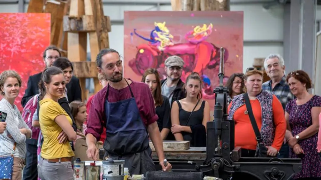 Art Safari, litografická dílna Petra Korbeláře