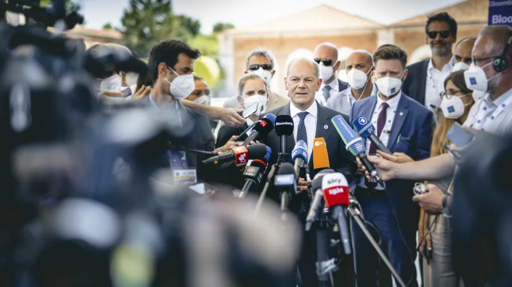Německý ministr financí Olaf Scholz na summitu G20
