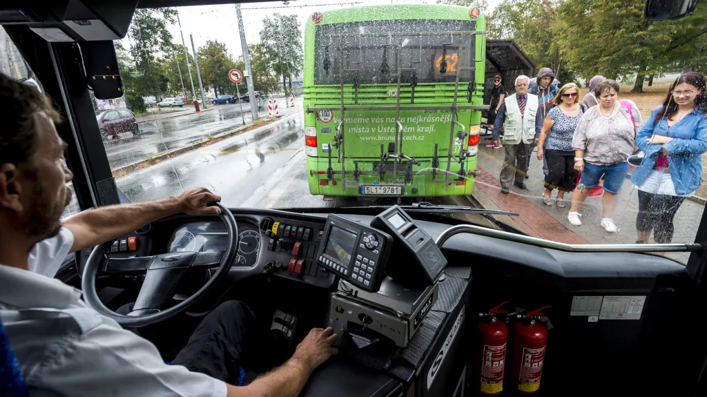 Autobus Dopravní společnosti Ústeckého kraje