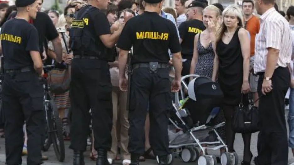Tichá demonstrace v Bělorusku