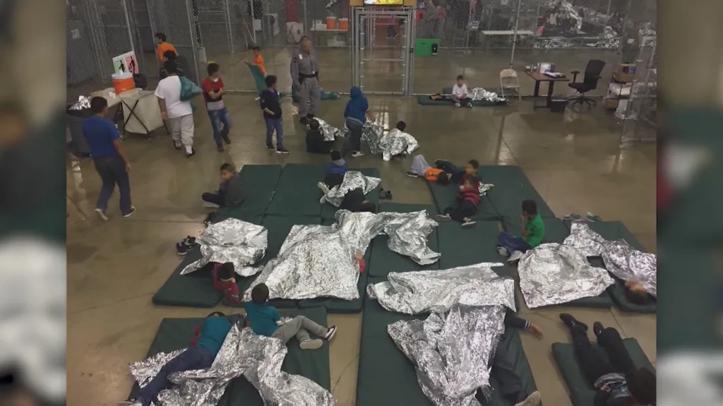Americká detenční centra pro děti migrantů