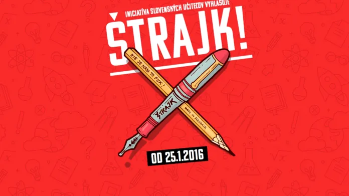 Stávka slovenských učitelů