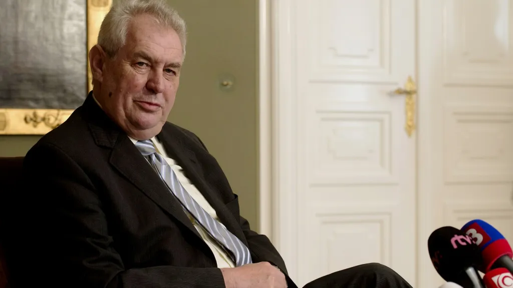 Prezident Miloš Zeman