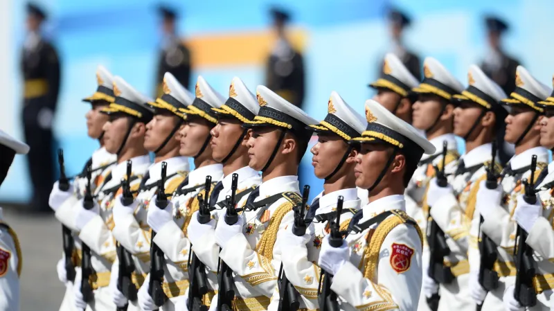 Vojenská přehlídka v Moskvě