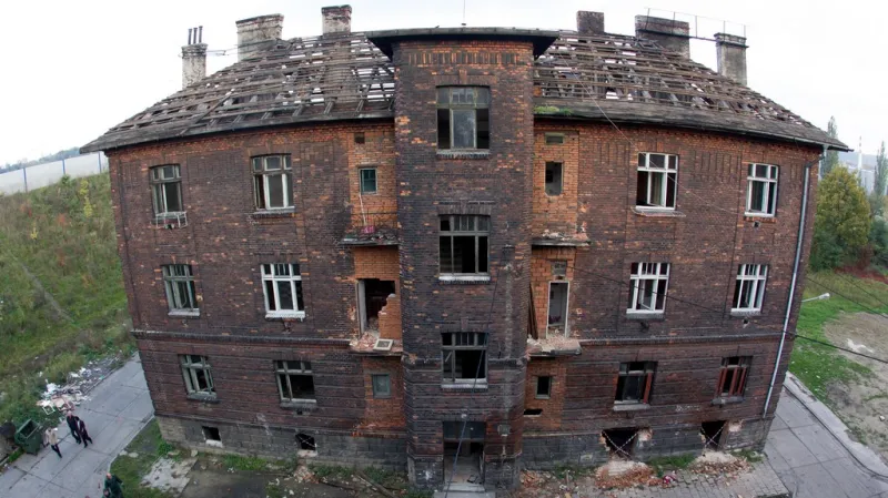 Dům čp. 10 v ostravském ghettu Přednádraží