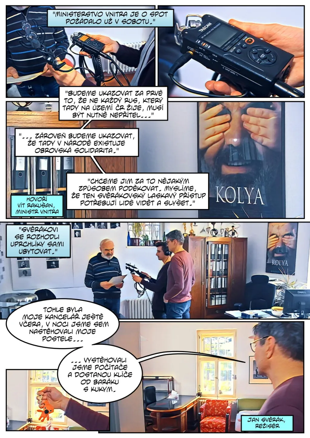 Svěrákův dopis Koljovi