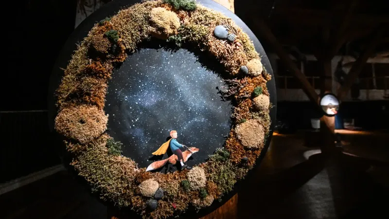 Z výstavy Malý princ ve Sladovně