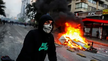 Nepokoje v Santiagu de Chile