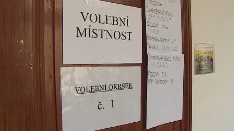 Volební místnost