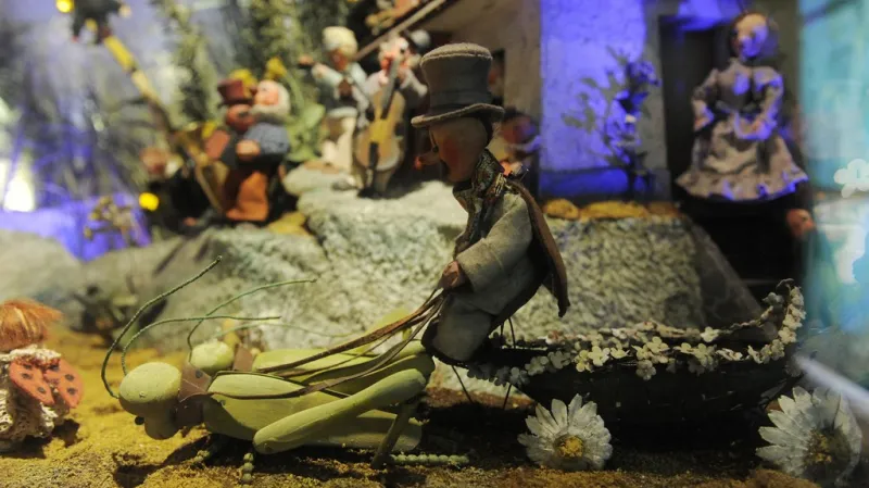 Trnkovo dioráma Svatba u Broučků