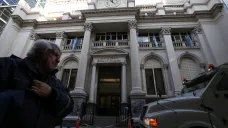 Argentinská centrální banka v Buenos Aires