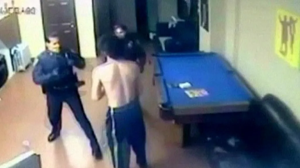 Záběry bezpečnostní kamery