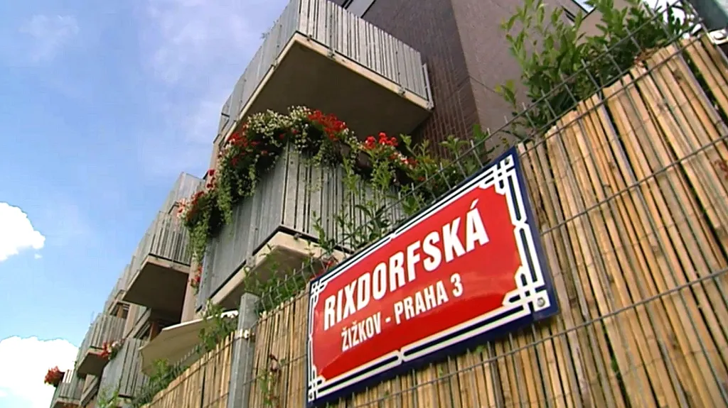 Bytová zástavba na pozemcích, které žádala Emilie Bednářová