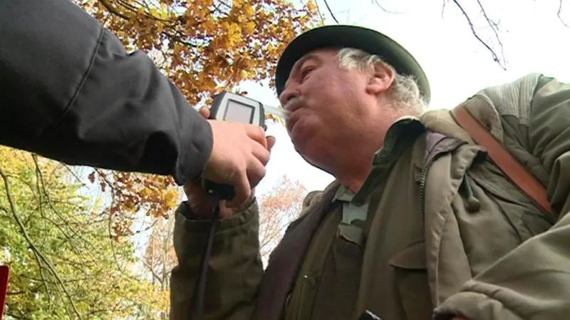 Kontroly alkoholu u myslivců