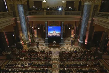 Kvalita vzdělávání a rozvoj vědy musí zůstat prioritou, apeloval prezident Pavel při příležitosti 205. výročí Národního muzea