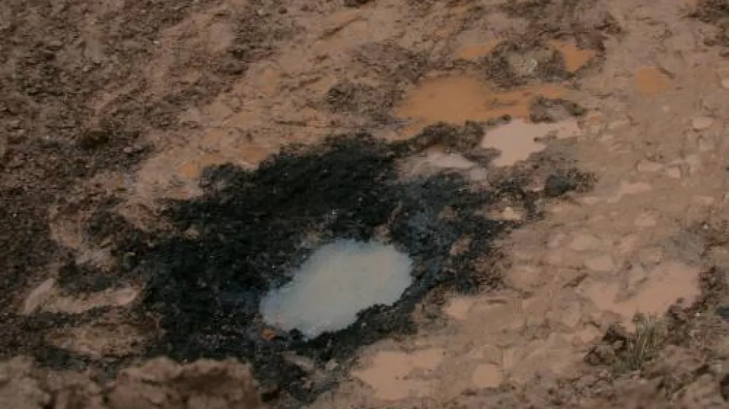 Kráter, který měl způsobit dopad meteoritu