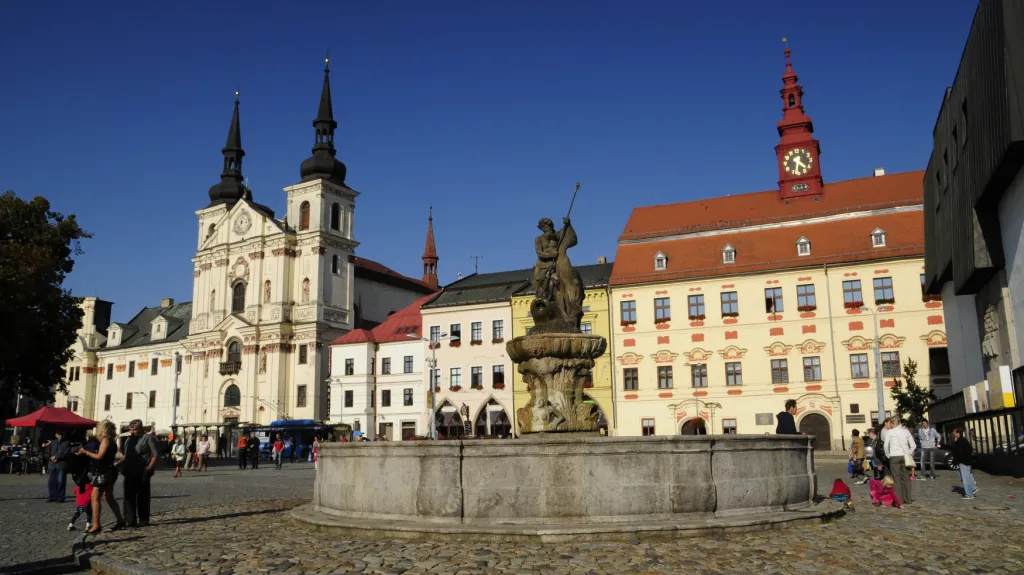 Masarykovo náměstí v Jihlavě
