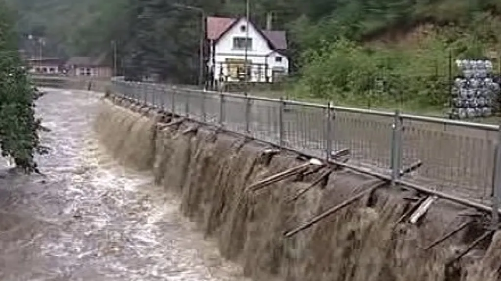 Povodně v Hřensku