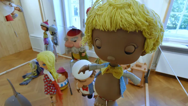 Z výstavy Nejen Broučci