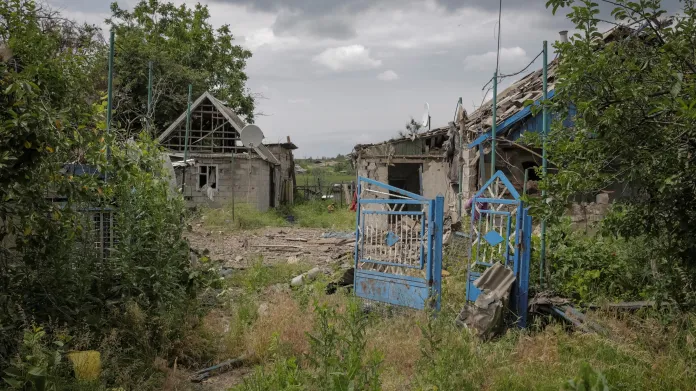 Vesnice Storoževe osvobozená ukrajinskou armádou