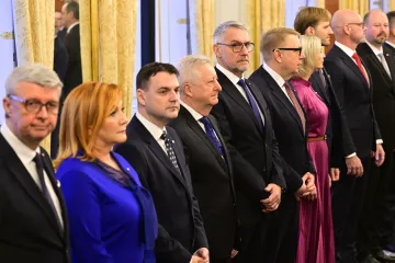 Prezident jmenoval vládu Andreje Babiše