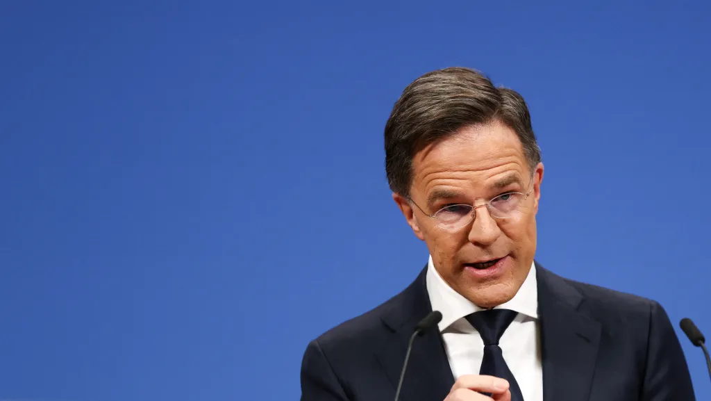 Šéf NATO Mark Rutte