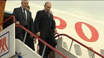 Vladimir Putin na zahraniční cestě po Evropě