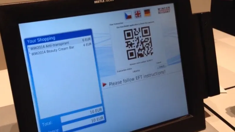 Nákup po internetu přes QR kód