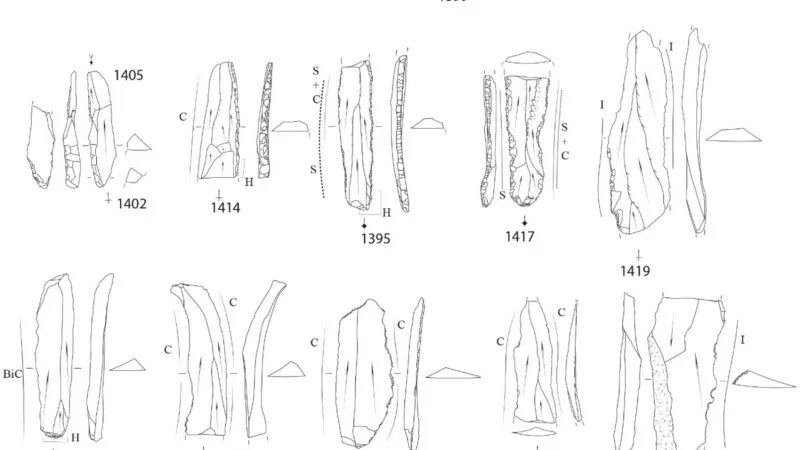 Celý soubor nalezených nástrojů