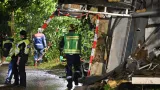 V jihozápadním Německu vykolejil osobní vlak