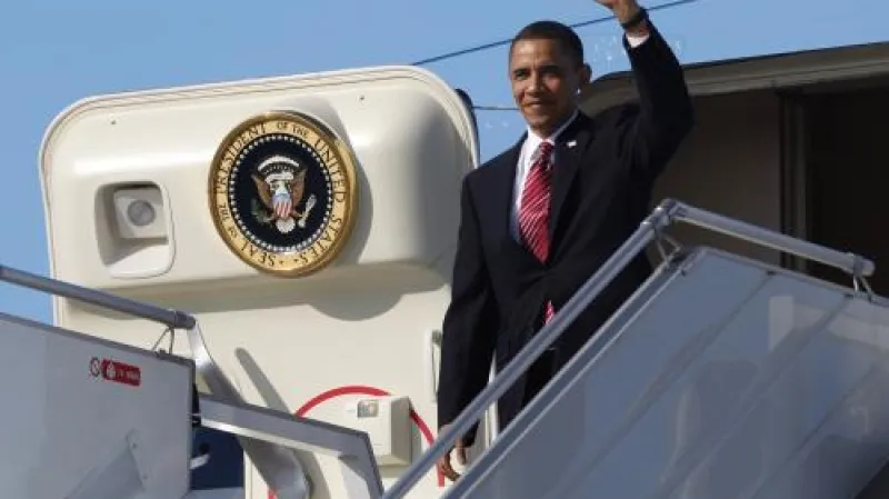 Barack Obama v Praze