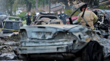 Havárie malého letounu v San Diegu způsobila požár