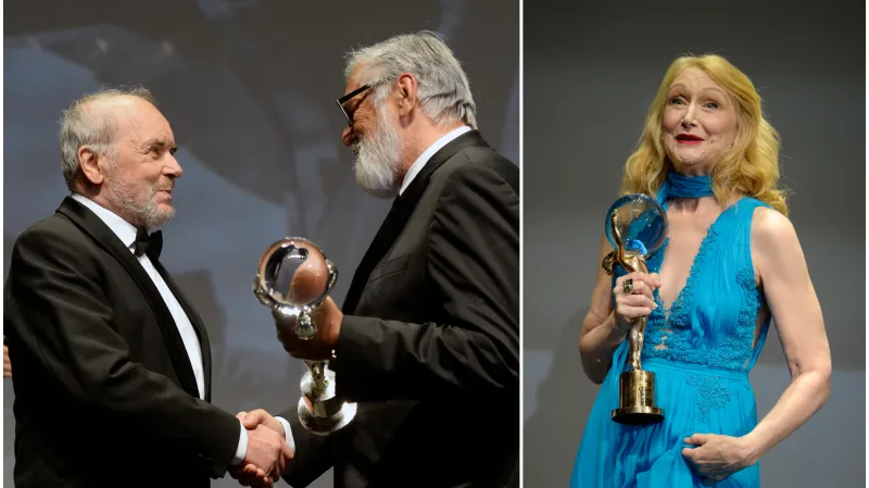 Čestná ocenění KVIFF pro Vladimíra Smutného a Patricii Clarksonovou