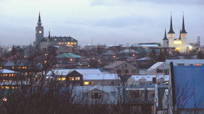 Hlavní město Islandu Reykjavík