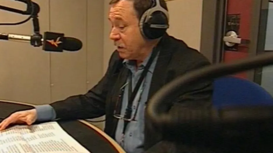 Jefim Fištejn ve studiu RFE